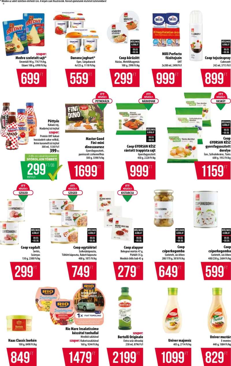 COOP COOP akciós újság 8 oldal