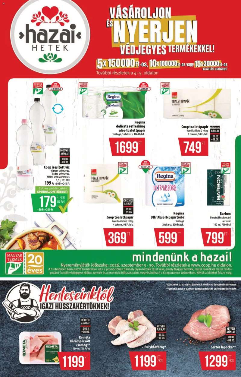 COOP COOP - Szuper Plusz / Tisza 6 oldal