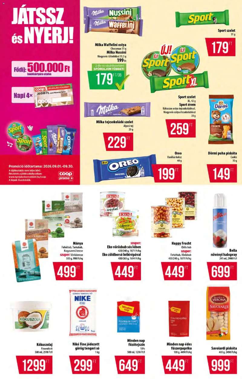 COOP COOP - Abc & szuper / Alföld Pro-Coop Zrt. 9 oldal