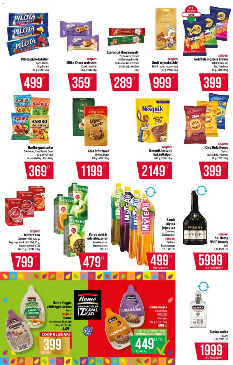 COOP COOP akciós újság 10 oldal