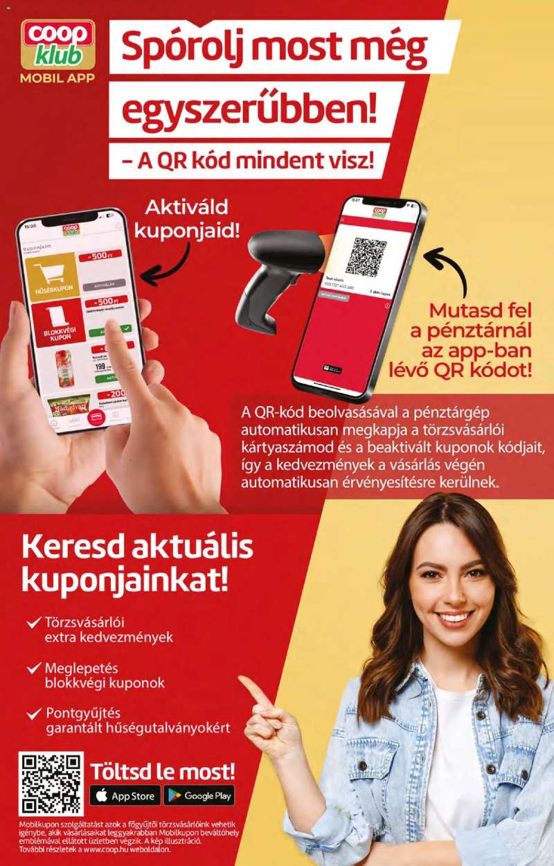 COOP COOP akciós újság 6 oldal