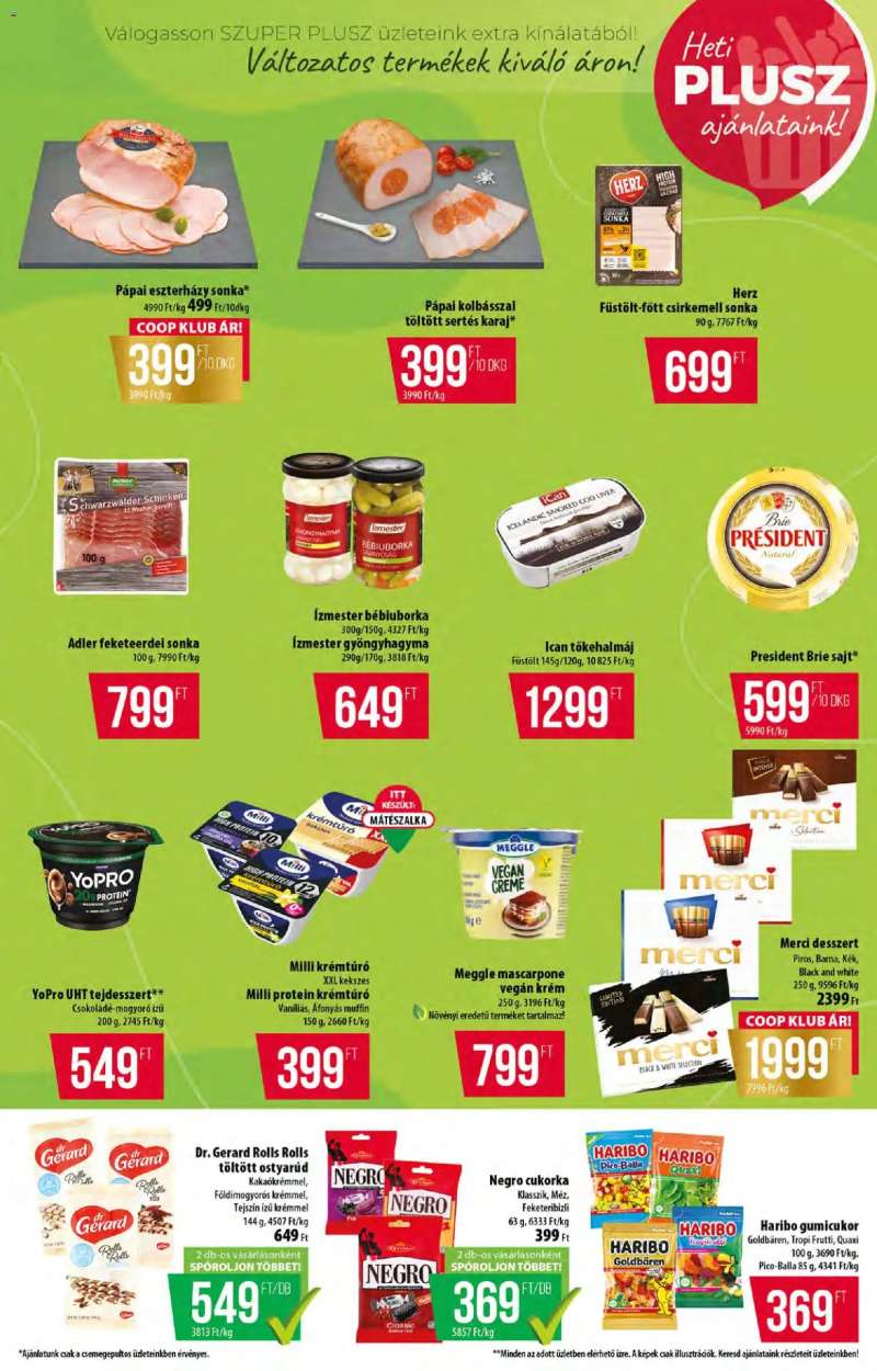 COOP COOP - Szuper Plusz / Tisza 12 oldal