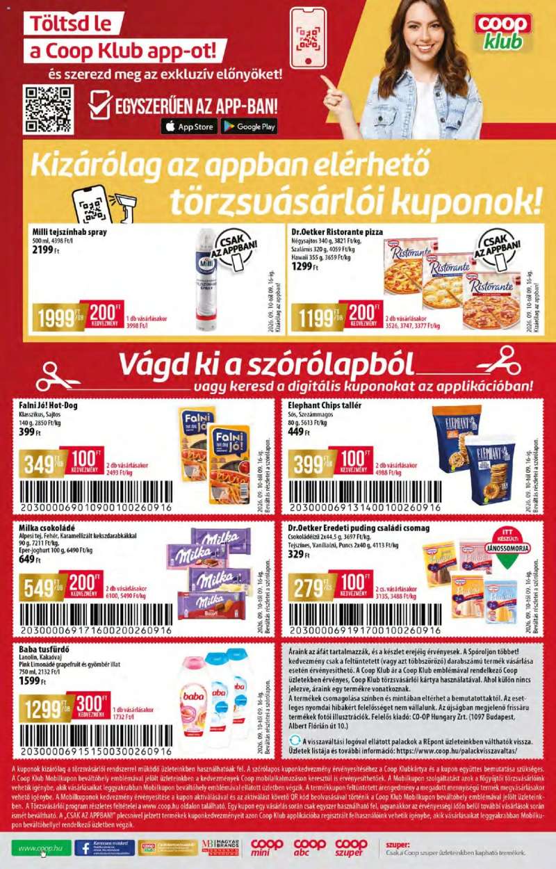 COOP COOP - Szuper Plusz / Tisza 16 oldal