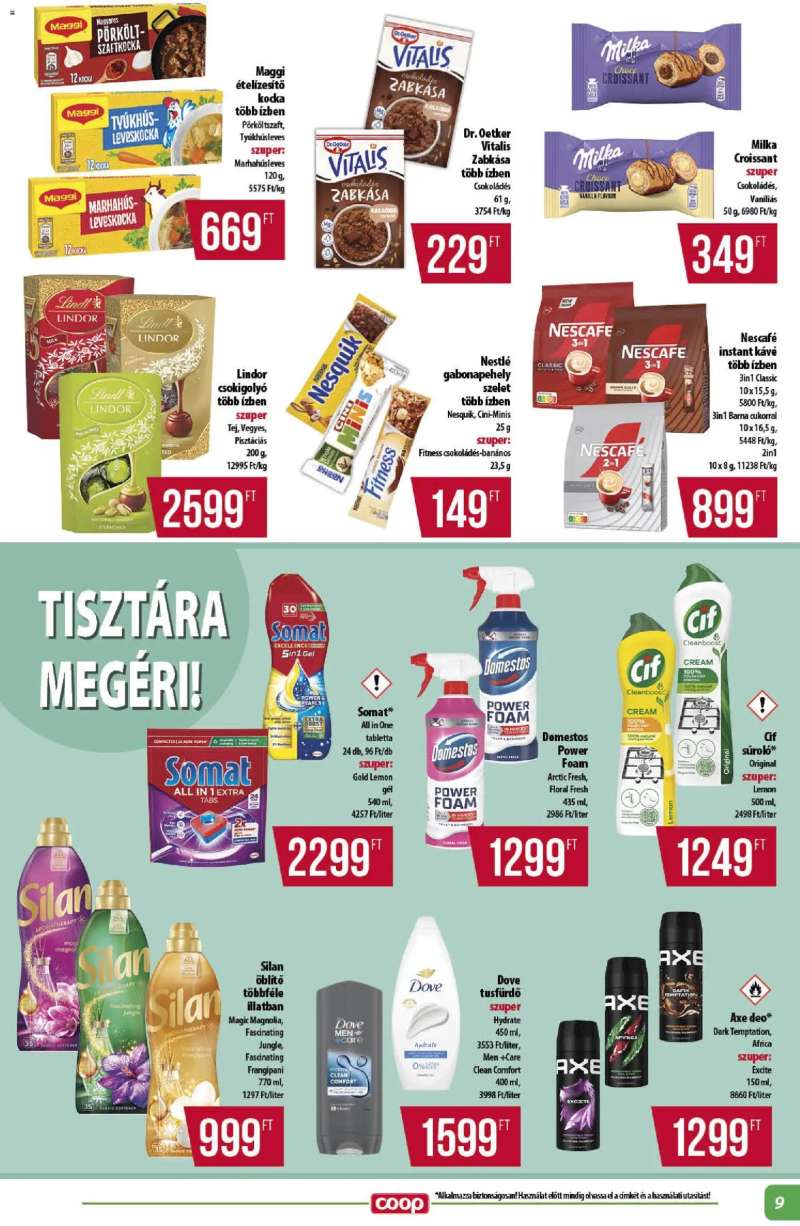 COOP COOP - Abc & szuper / Alföld Pro-Coop Zrt. 9 oldal