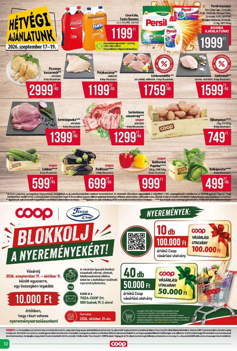 COOP COOP - Abc & Szuper / Tisza 12 oldal