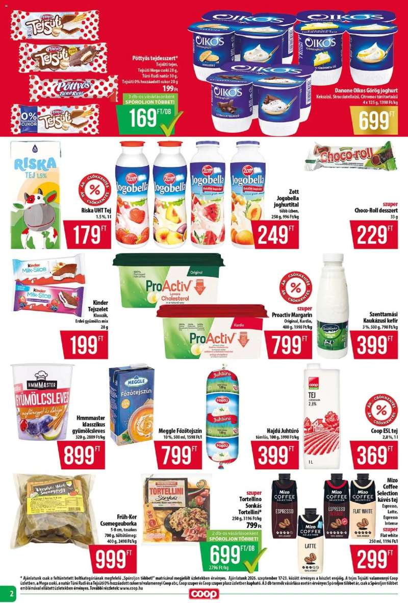 COOP COOP - Abc & Szuper / Tisza 2 oldal
