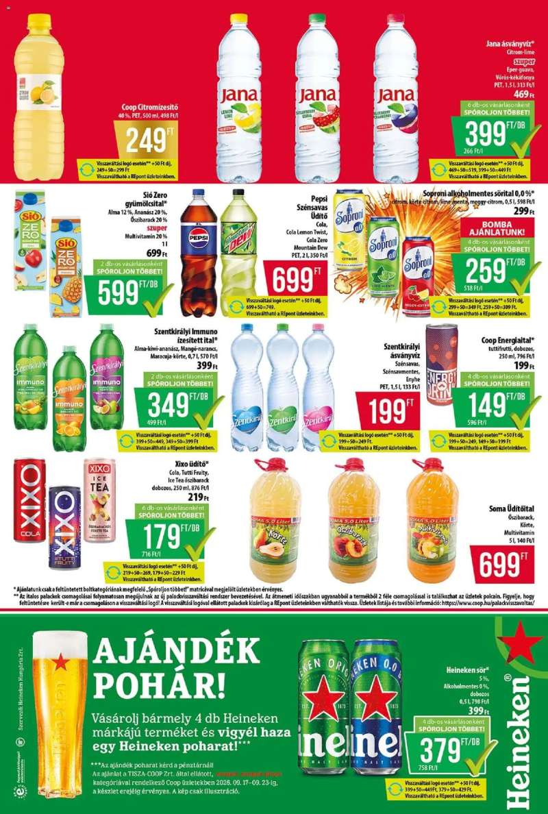 COOP COOP - Abc & Szuper / Tisza 9 oldal