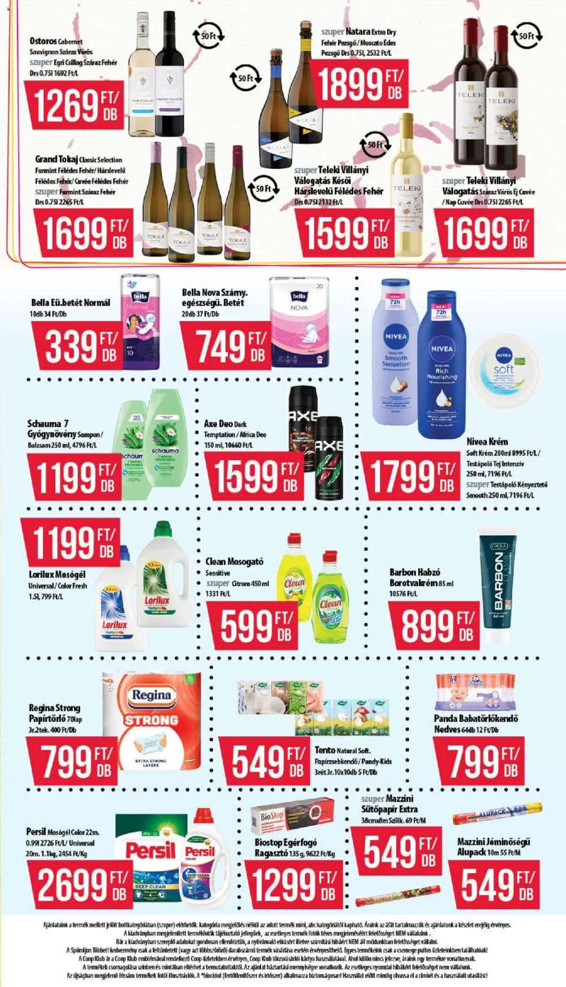 COOP COOP akciós újság 11 oldal