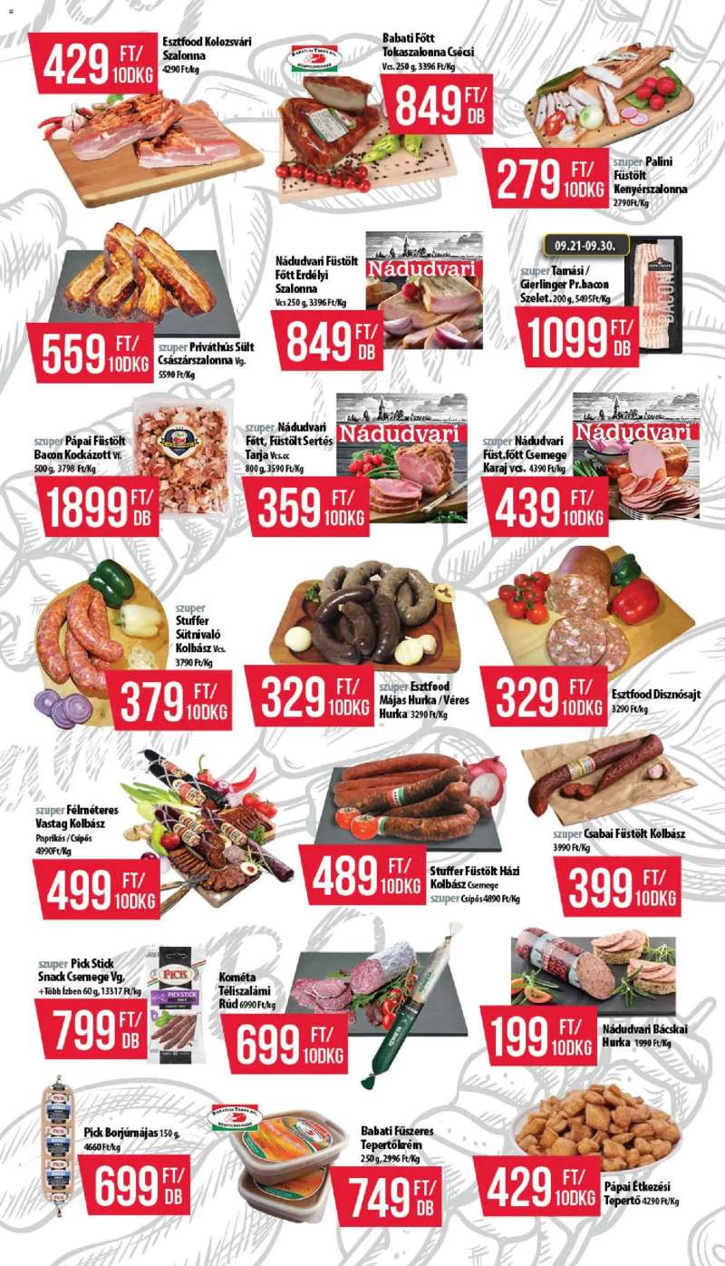 COOP COOP akciós újság 2 oldal