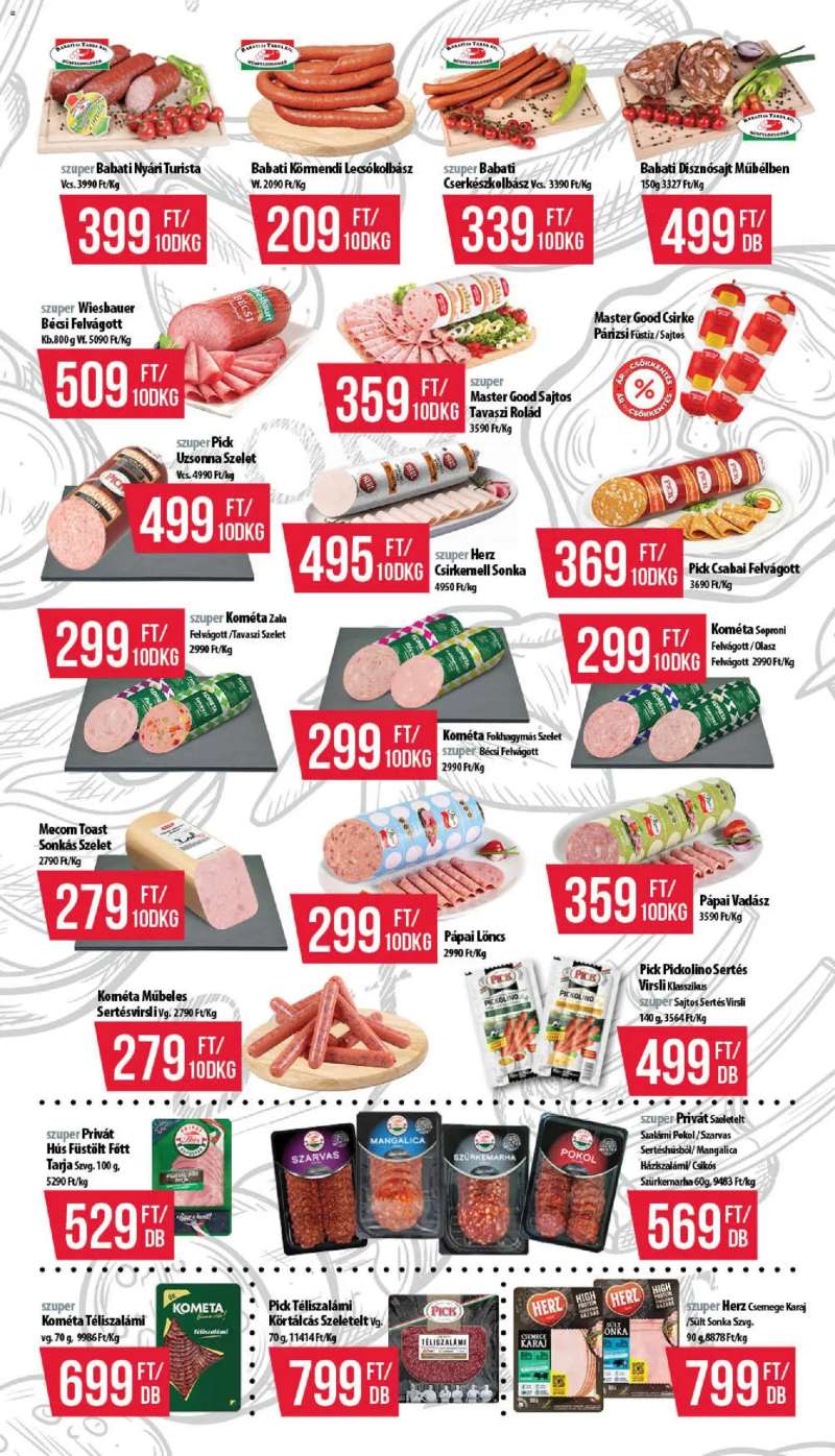 COOP COOP akciós újság 3 oldal