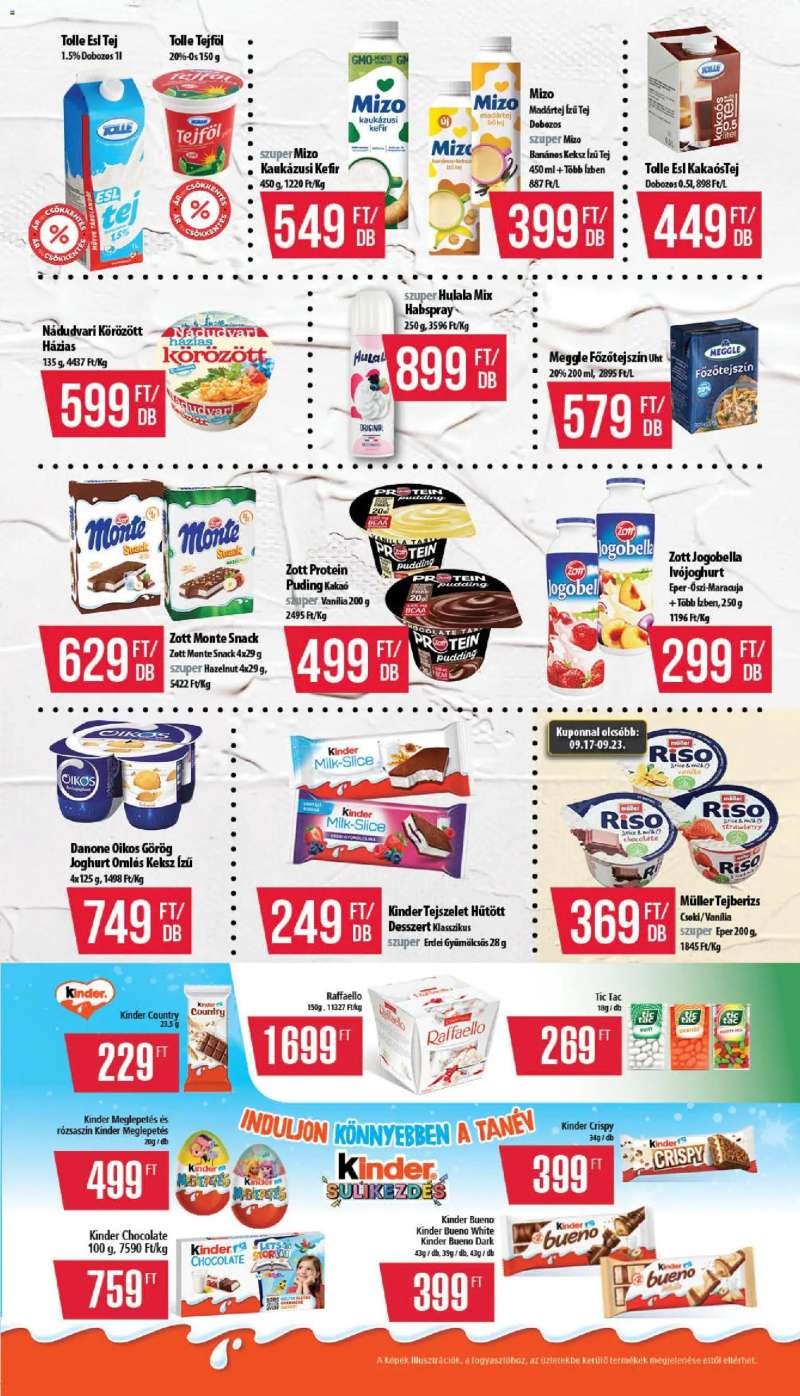 COOP COOP akciós újság 5 oldal