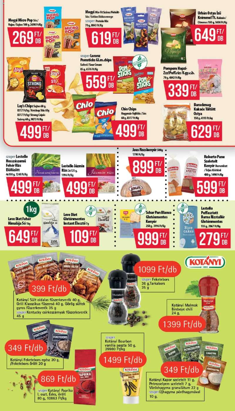 COOP COOP akciós újság 7 oldal