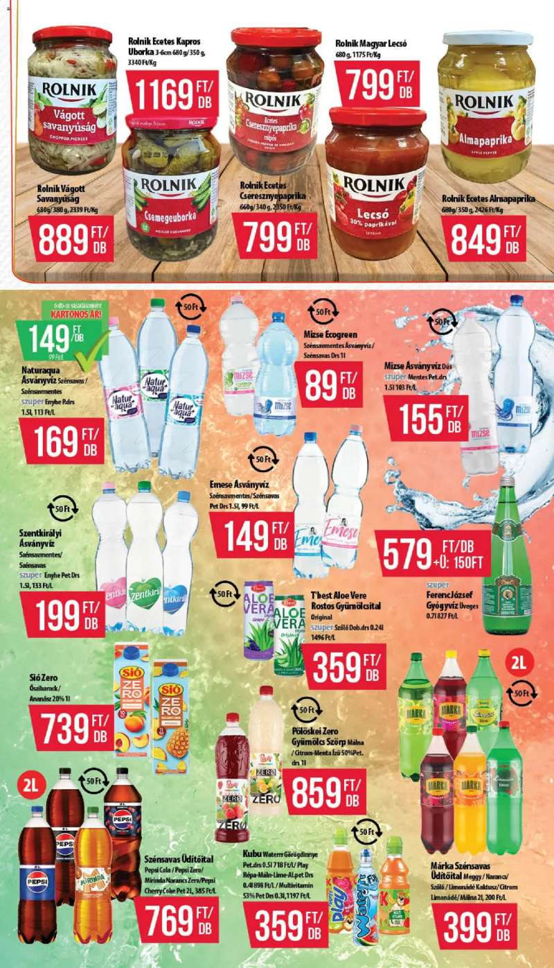 COOP COOP akciós újság 9 oldal