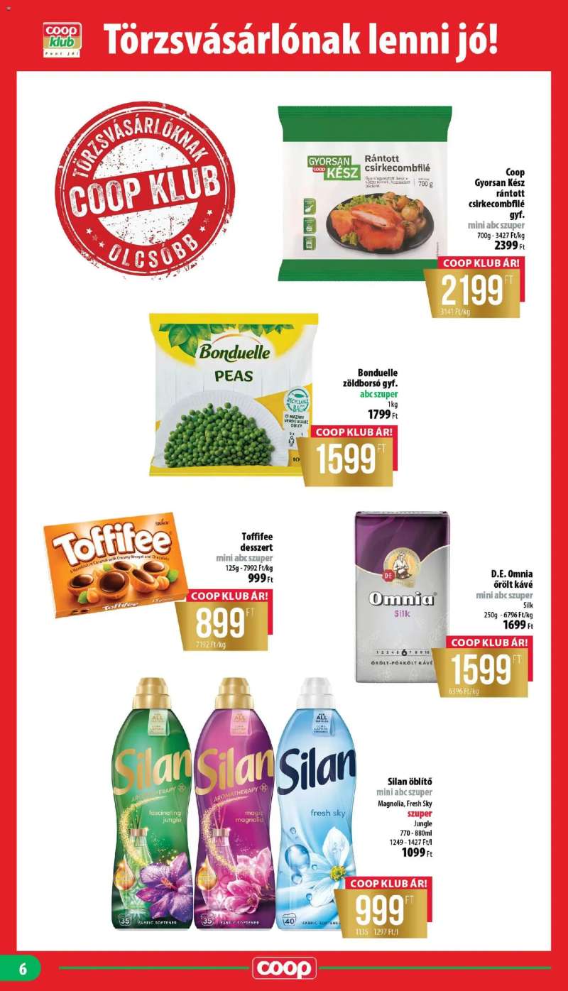 COOP COOP - Mini & Abc & Szuper / Mecsek 6 oldal