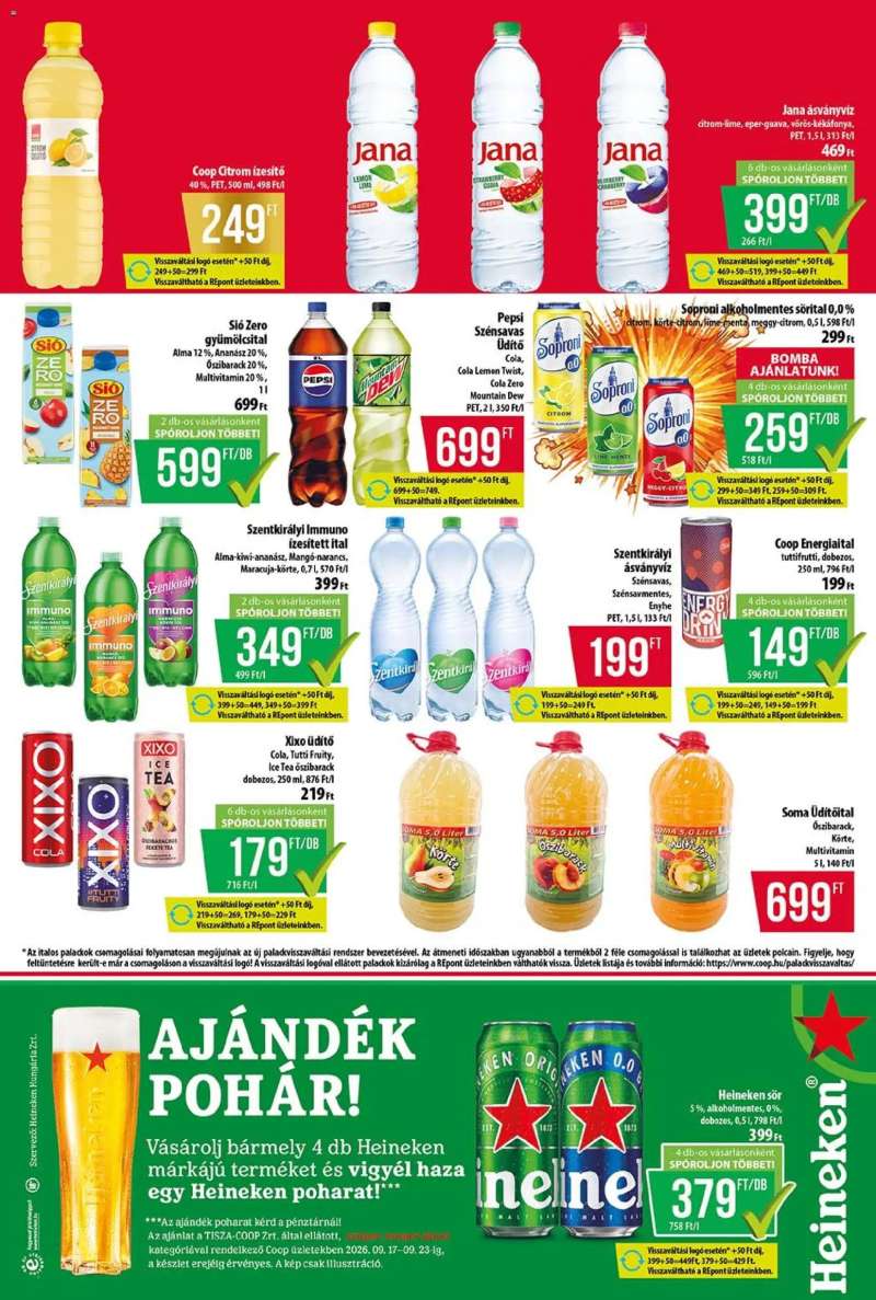 COOP COOP - Szuper Plusz / Tisza 11 oldal