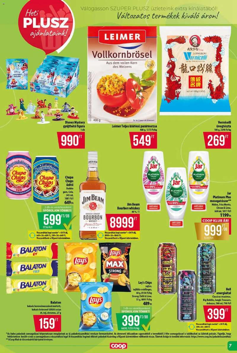 COOP COOP - Szuper Plusz / Tisza 7 oldal