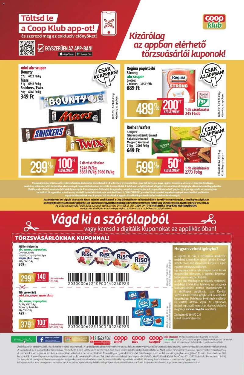 COOP COOP - Újság Észak Kelet Pro-Coop Zrt 12 oldal