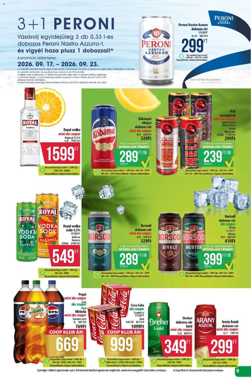 COOP COOP - Újság Észak Kelet Pro-Coop Zrt 9 oldal