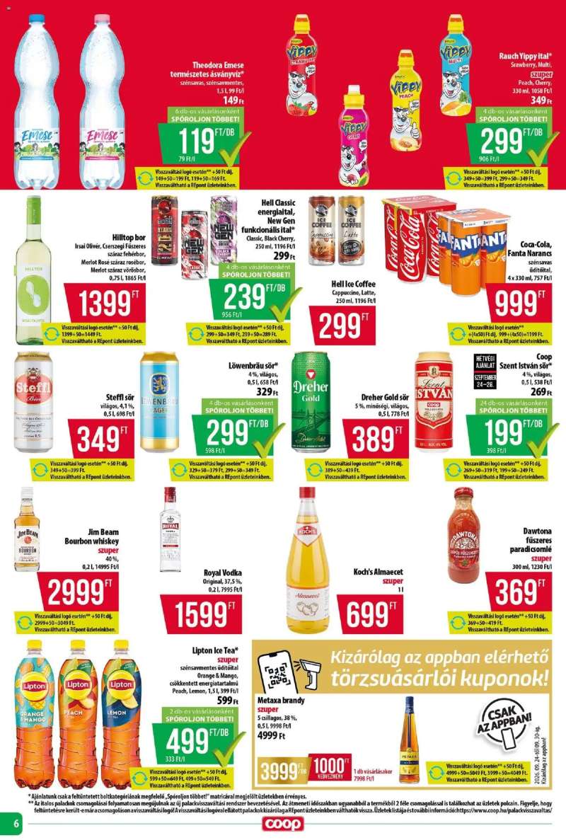 COOP COOP - Abc & Szuper / Tisza 6 oldal