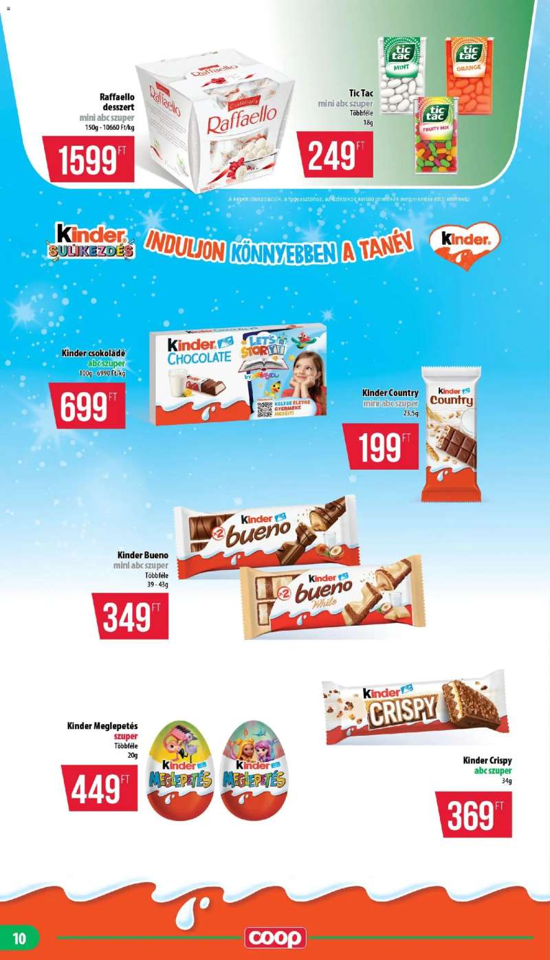 COOP COOP - Mini & Abc & Szuper / Mecsek 10 oldal