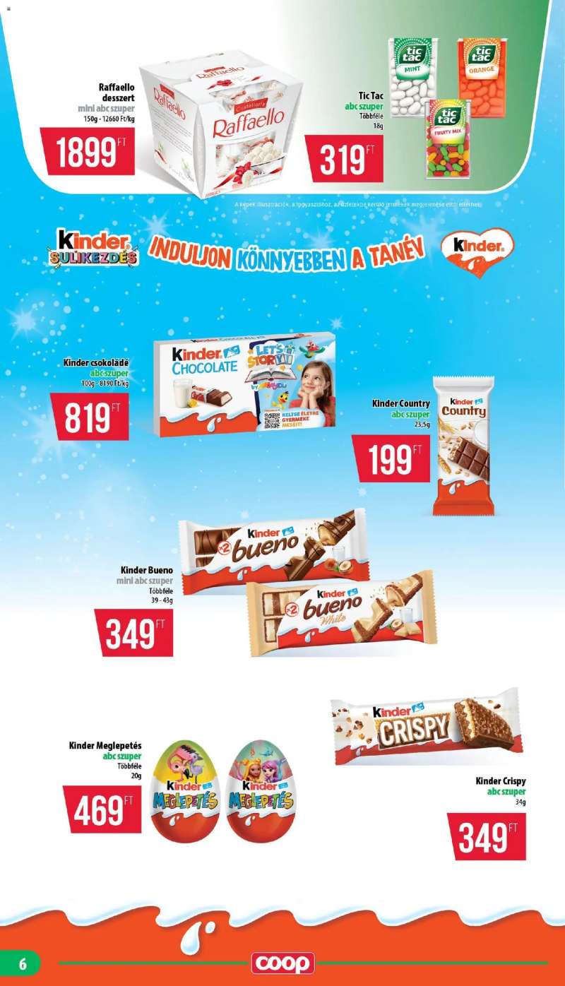 COOP COOP - Mini & Abc & Szuper / Nyírzem 6 oldal
