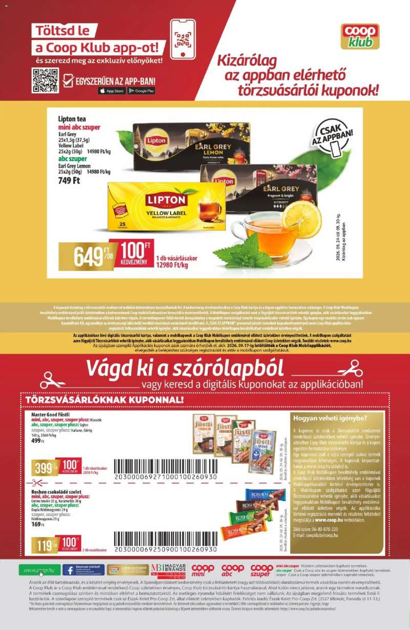 COOP COOP - Újság Észak Kelet Pro-Coop Zrt 12 oldal