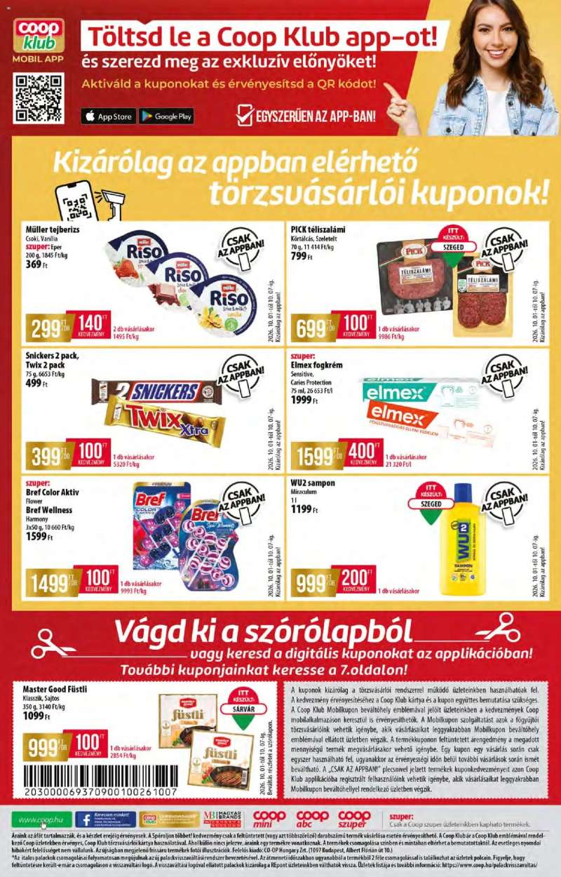 COOP COOP akciós újság 12 oldal