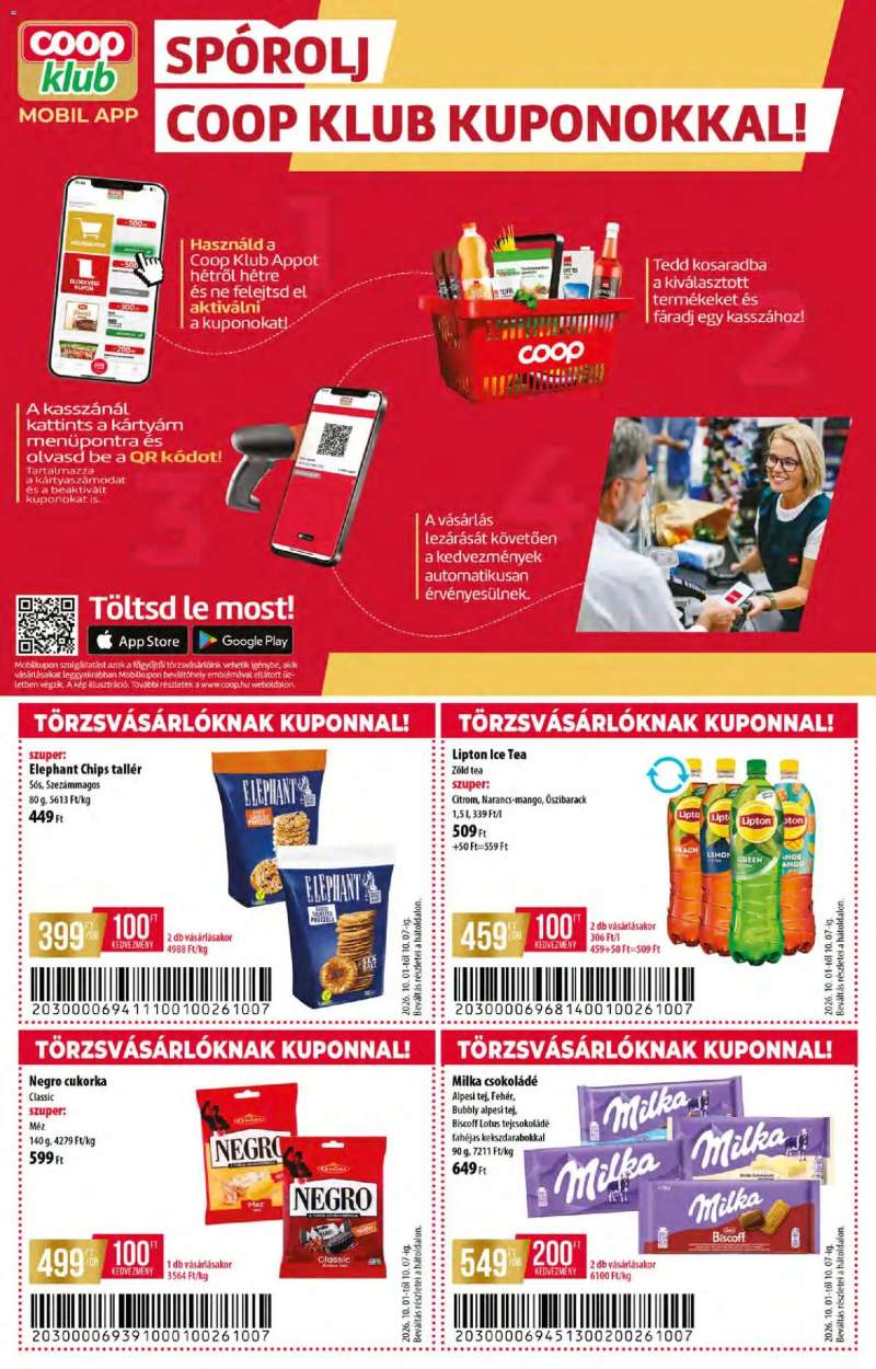 COOP COOP akciós újság 7 oldal