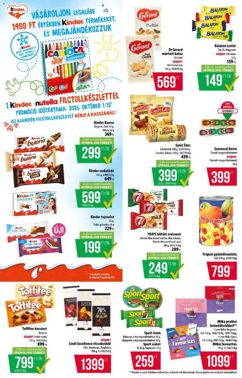 COOP COOP akciós újság 8 oldal