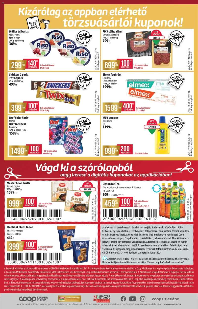 COOP COOP - Szuper Plusz / Tisza 12 oldal