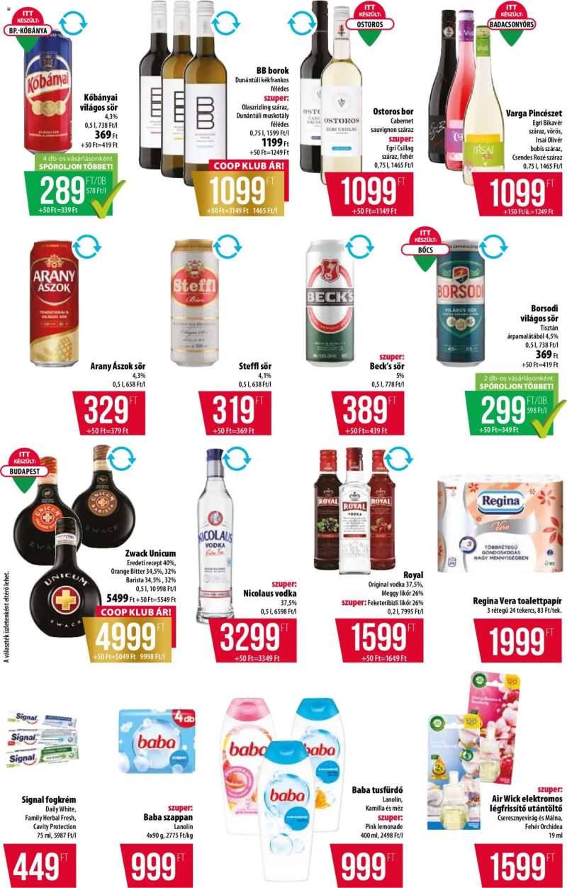 COOP COOP - Abc & szuper / Alföld Pro-Coop Zrt. 10 oldal