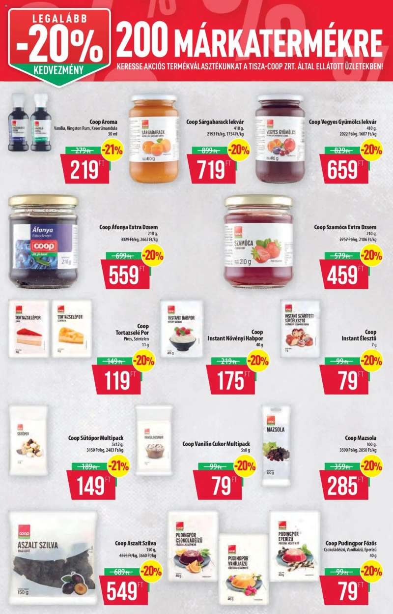 COOP COOP - Abc & Szuper / Tisza 11 oldal