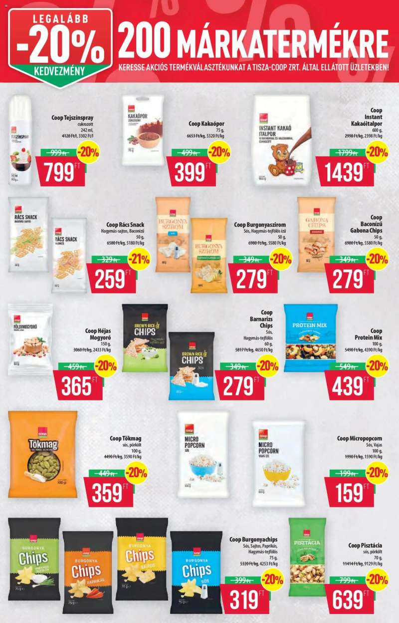 COOP COOP - Abc & Szuper / Tisza 13 oldal