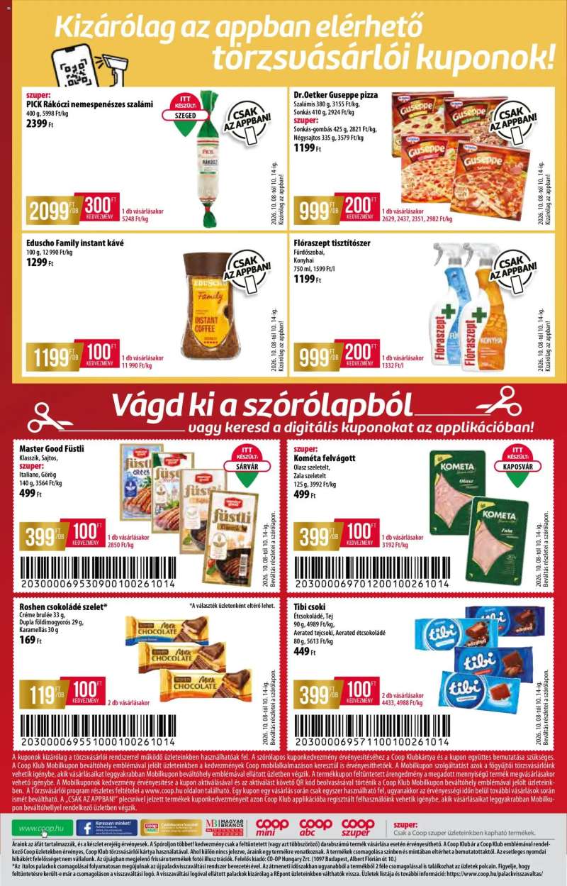 COOP COOP - Abc & Szuper / Tisza 20 oldal