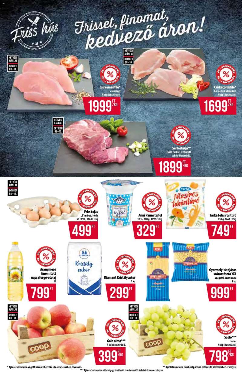 COOP COOP - Abc & Szuper / Tisza 3 oldal