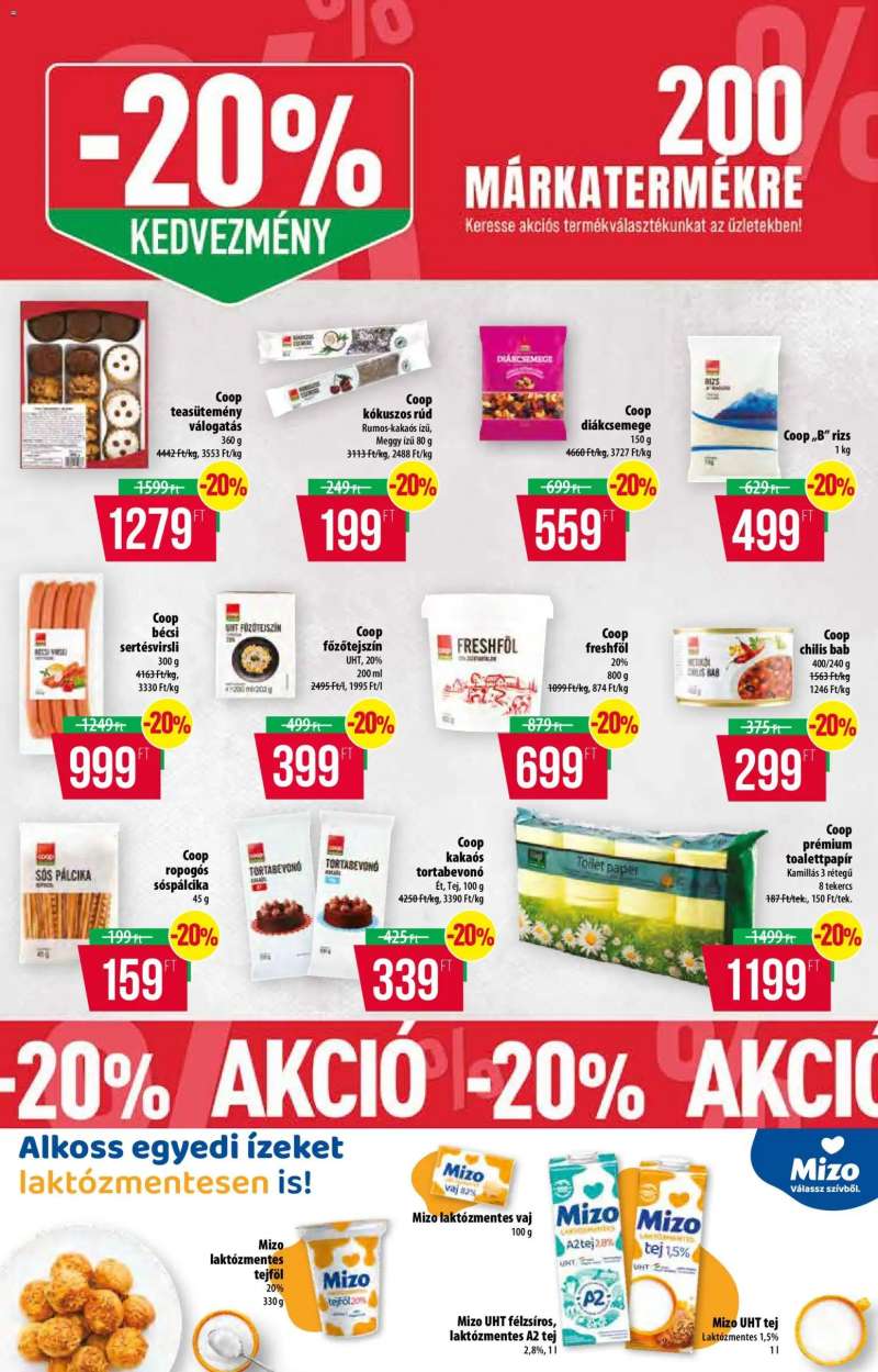 COOP COOP - Abc & Szuper / Tisza 7 oldal
