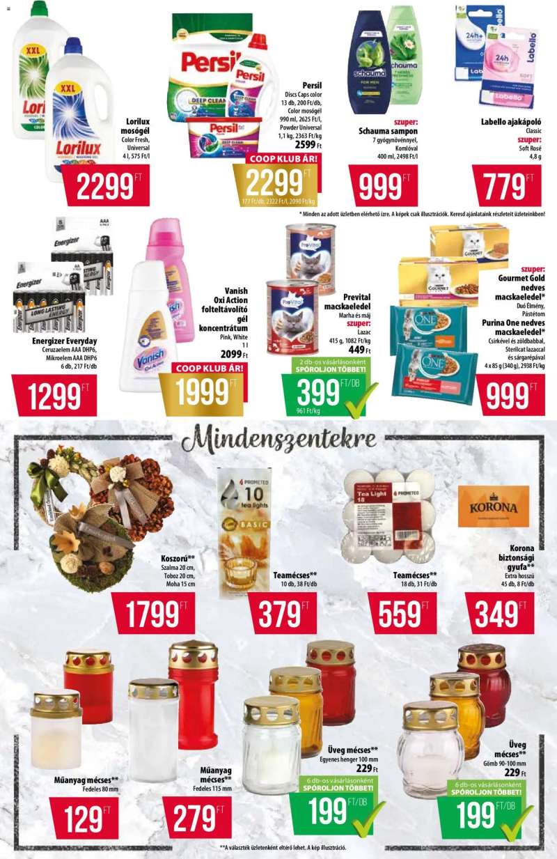 COOP COOP akciós újság 11 oldal