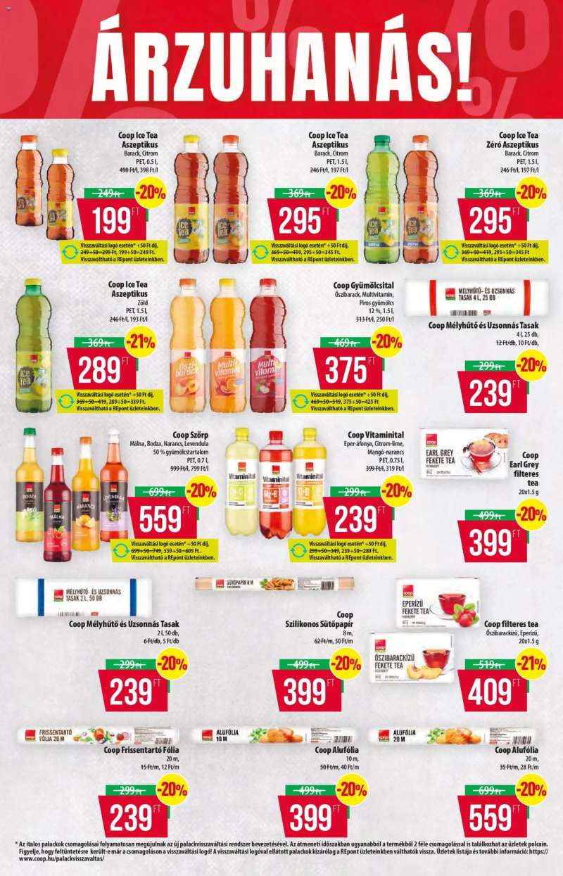 COOP COOP - Szuper Plusz / Tisza 14 oldal