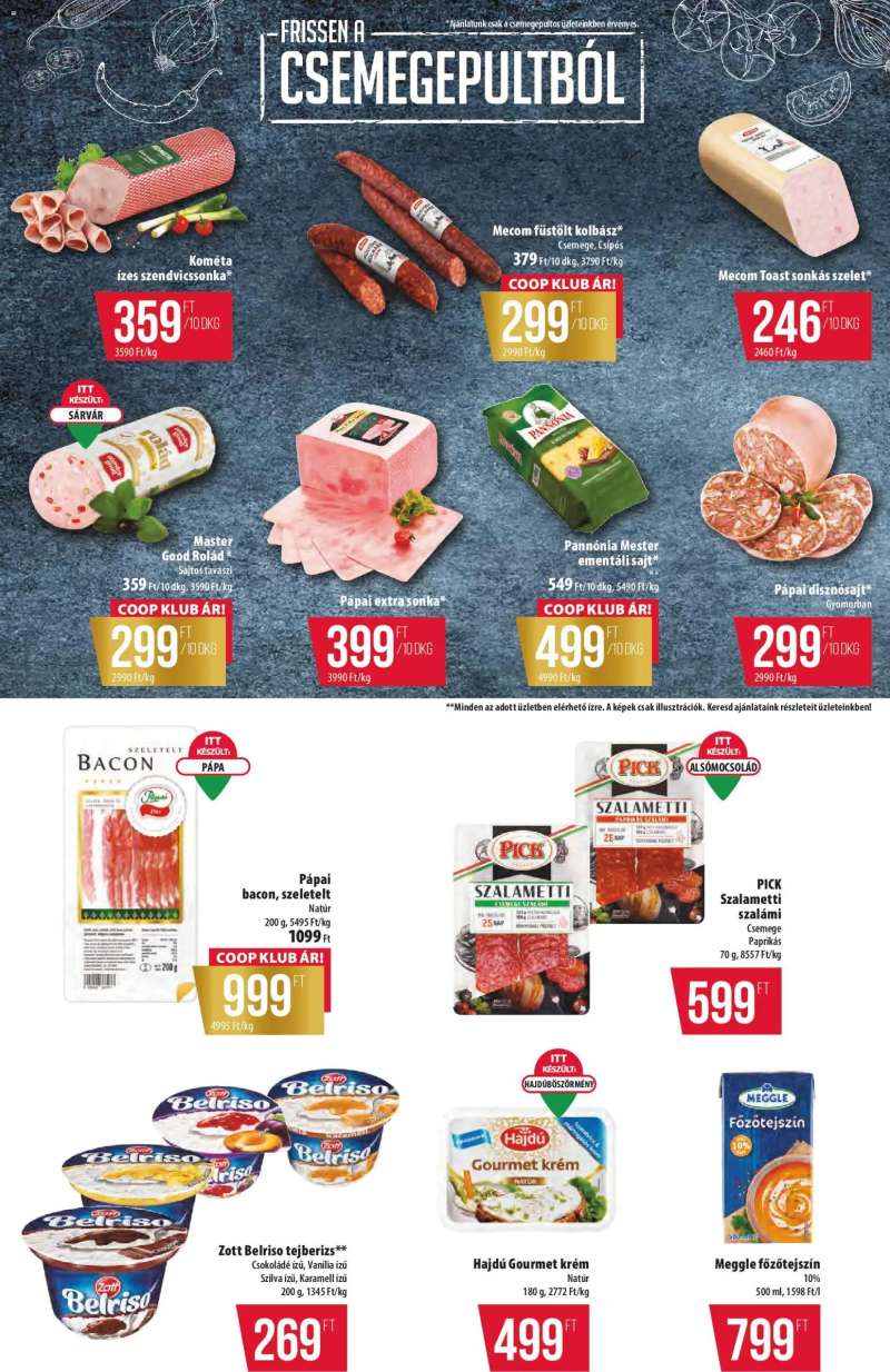 COOP COOP - Szuper Plusz / Tisza 2 oldal