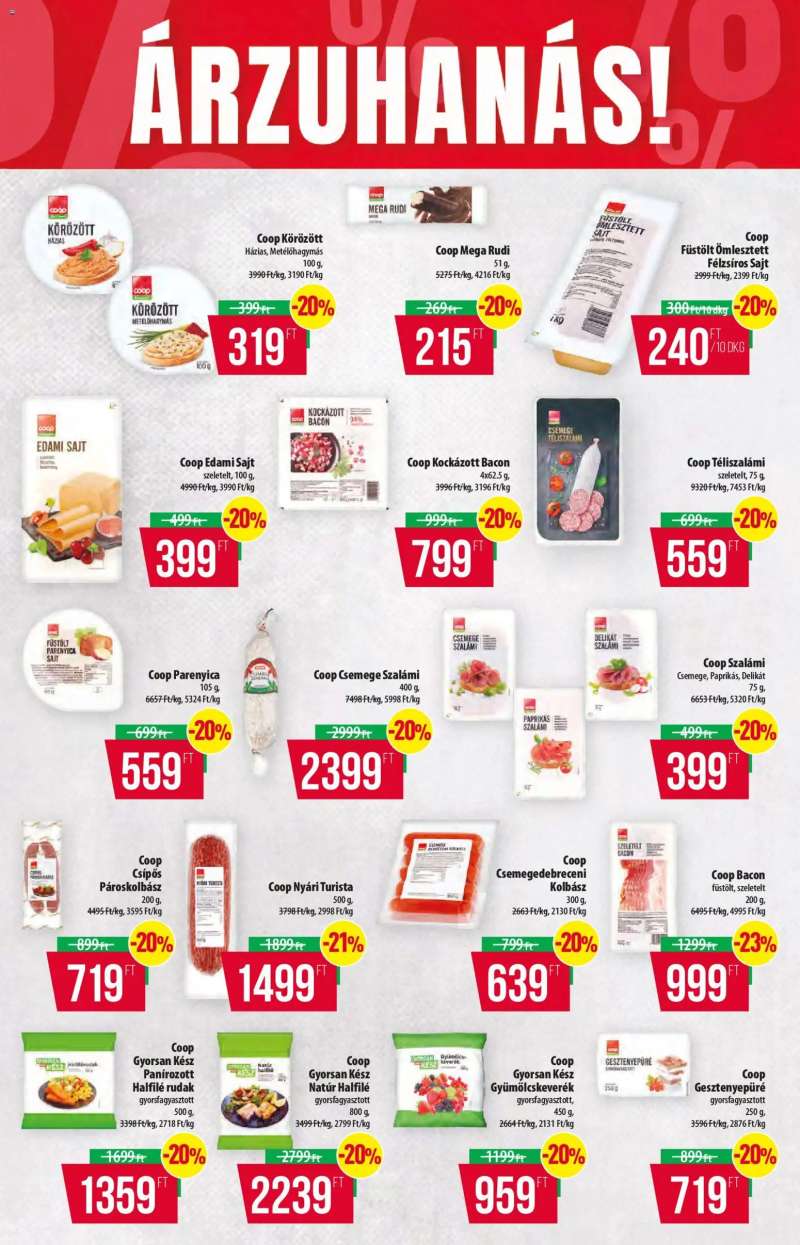 COOP COOP - Szuper Plusz / Tisza 8 oldal