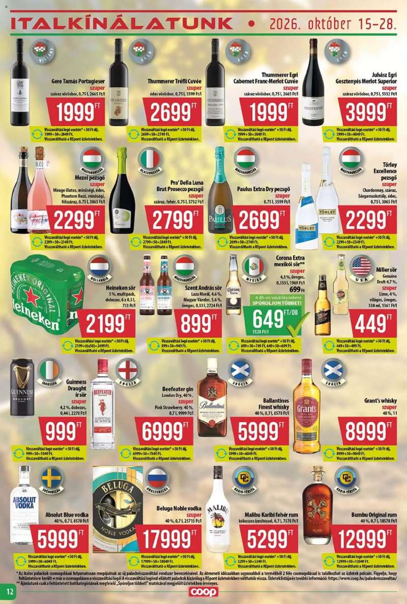 COOP COOP - Abc & Szuper / Tisza 12 oldal