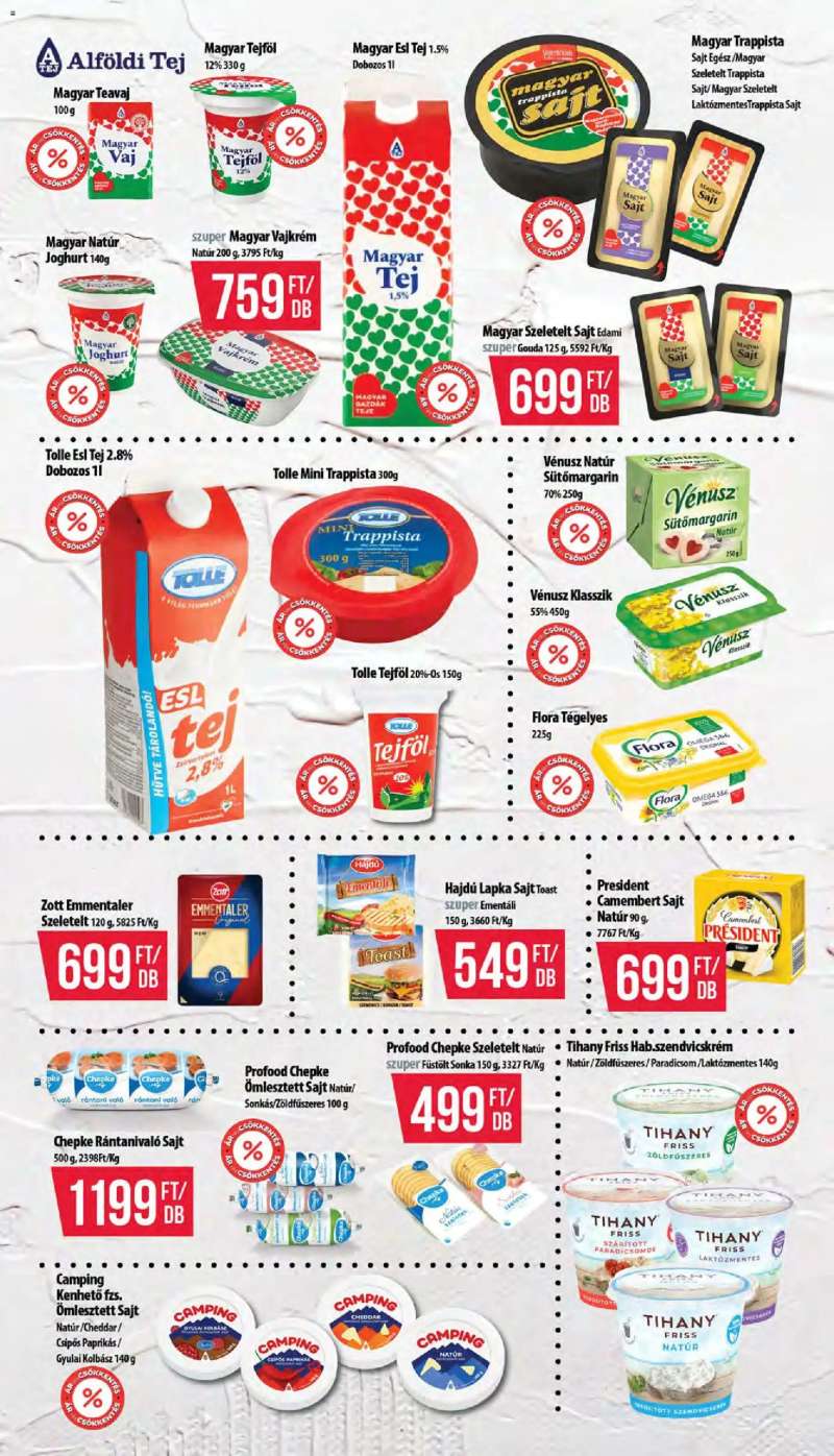 COOP COOP akciós újság 4 oldal