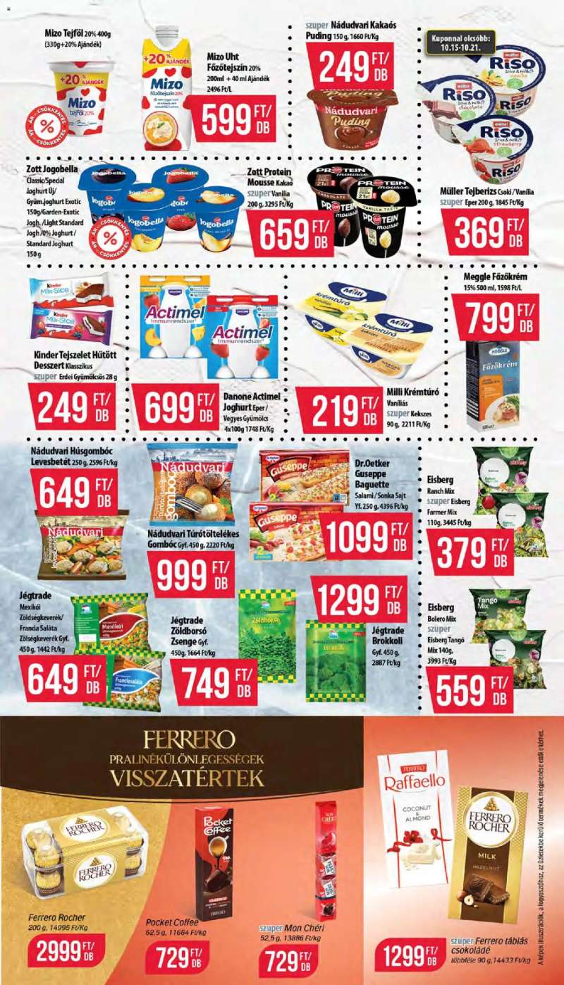 COOP COOP akciós újság 5 oldal