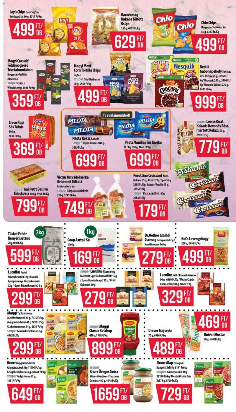 COOP COOP akciós újság 7 oldal