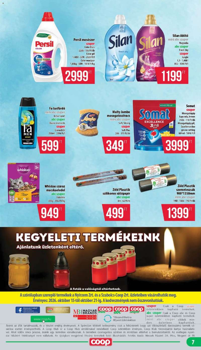 COOP COOP - Mini & Abc & Szuper / Nyírzem 7 oldal
