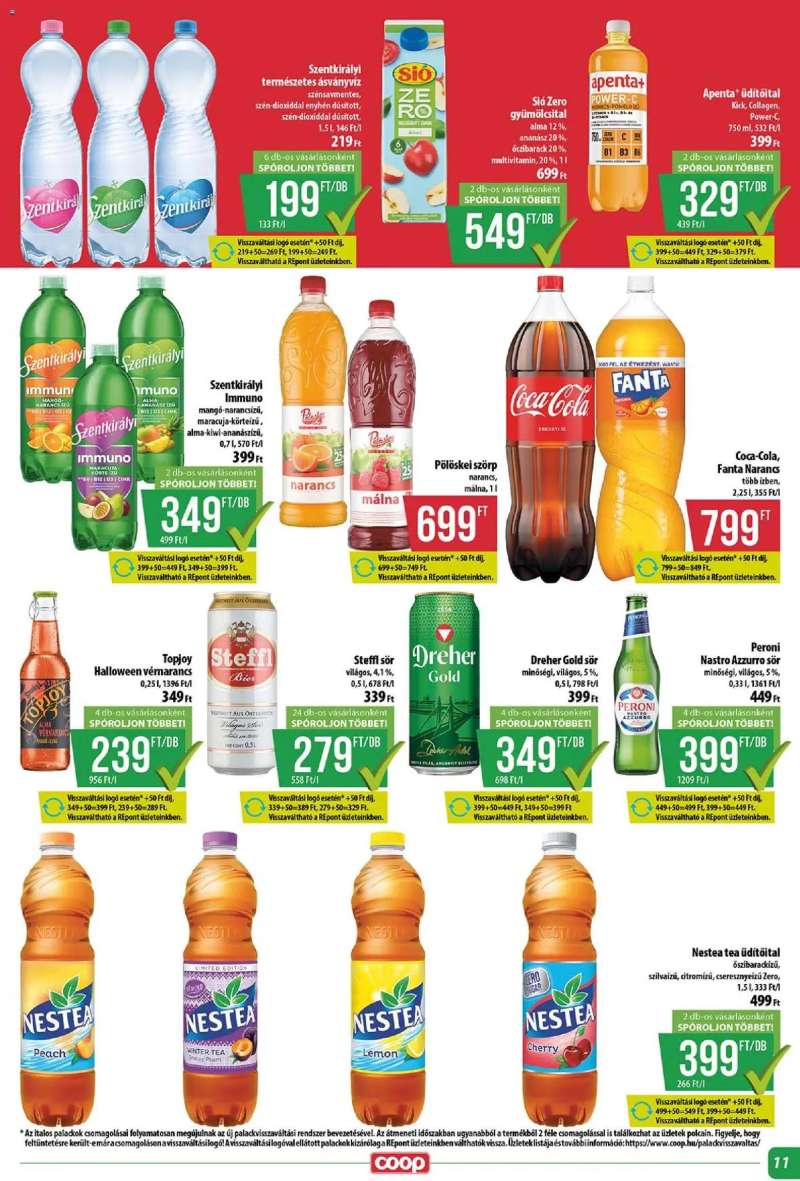 COOP COOP - Szuper Plusz / Tisza 11 oldal