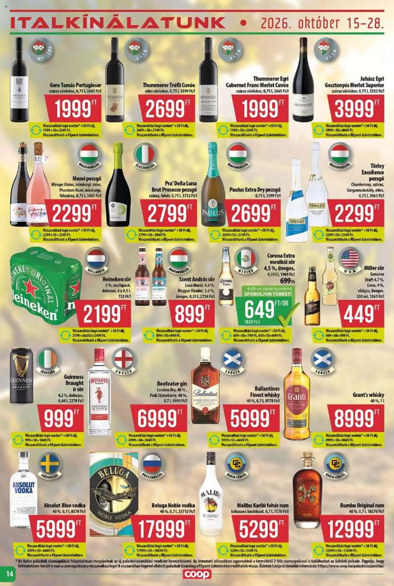COOP COOP - Szuper Plusz / Tisza 14 oldal