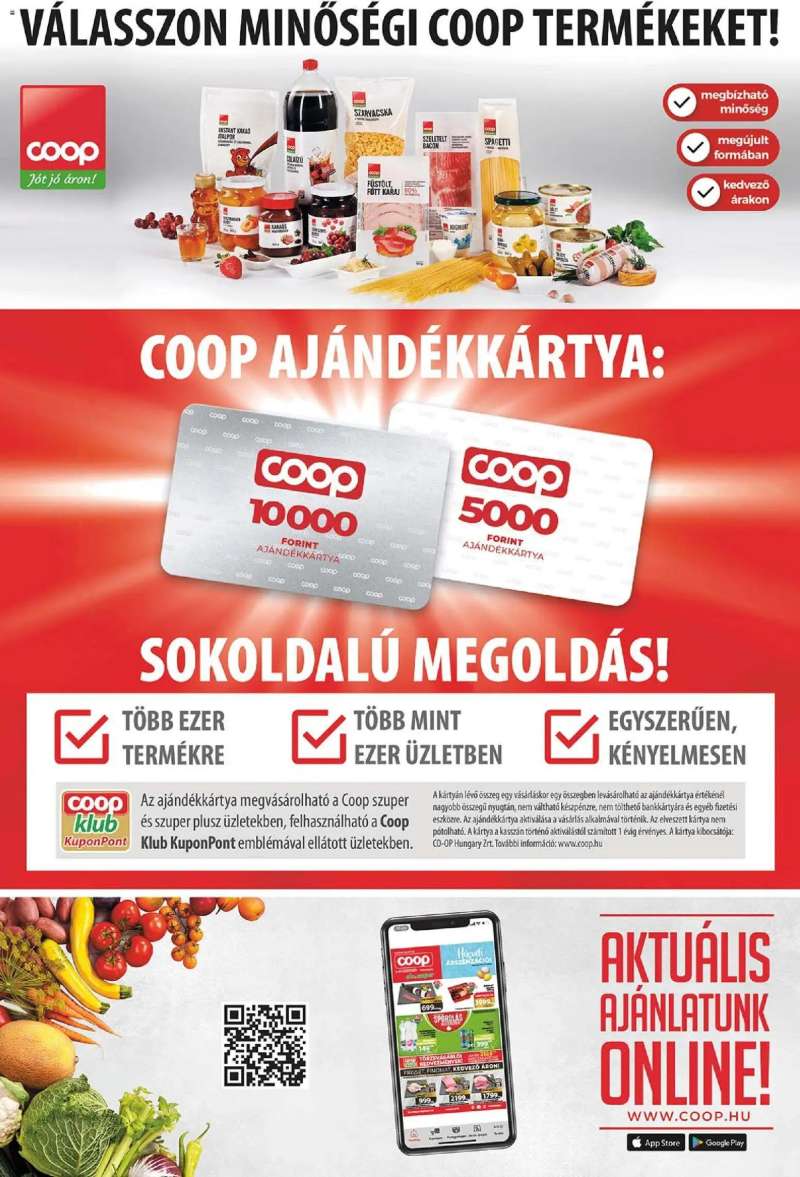 COOP COOP - Szuper Plusz / Tisza 18 oldal