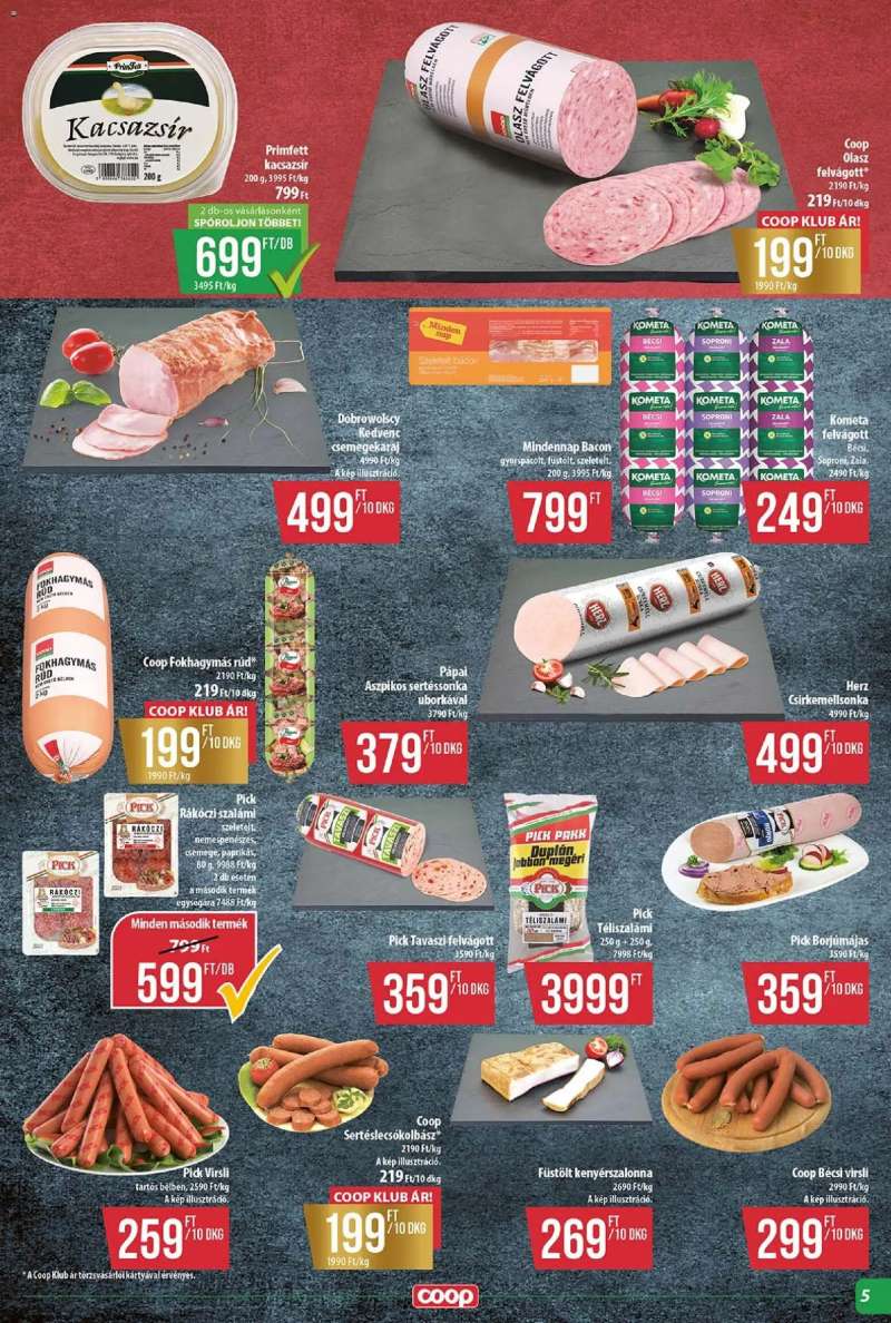 COOP COOP - Szuper Plusz / Tisza 5 oldal