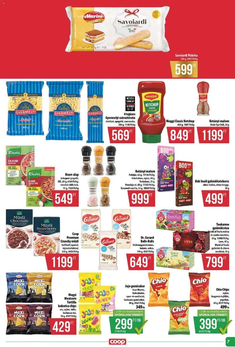 COOP COOP - Szuper Plusz / Tisza 7 oldal